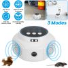 360ltrasonic Mice Repellent Indoor Rodent Repeller Rat Squirrel Rodent Chaser with 3 Modes 2 Strobe Lights for Kitchen Warehouse