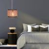 Crystal Pendant Lampshade Modern Chandelier Style Height Adjustable Ceiling Light Shade