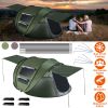 5-8 Person Pop Up Tent Automatic Setup Camping Tent Waterproof Instantåtup Tent with 4 Tent Poles 2 Mosquito Net Windows Carrying Bag for Hiking Cli