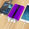 Portable Charger 20000mAh Power Bank Total 5.8A Output 3-USB Ports External
Battery Pack Portable Phone Charger for IOS Phone11/Pro/Max/8/X/XS iPad S
