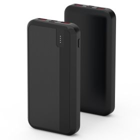 10000mAh PD22.5W Fast Charging Power Bank Fast Charger Portable Phone Charger with Type-C USB Cable Fit For IOS Phone 15/14 Samsung Galaxy S24 And Mor (Option: PowerBank1WMABlack)