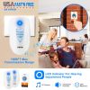 1000FT Wireless Doorbell 38 Chimes Battery Operated Door Bell Transmitter Plug In Receivers