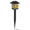4Pcs Solar Pathway Lights Outdoor Garden Solar Lights Waterproof Landscape Solar Lawn Lamps For Yard Driveway Walkway Patio