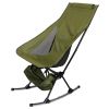 Portable Camping Rocking Chair 198LBS Weight Capacity Included Carry Bag High Back Rocker Chair For Patio Fishing Beach Lawn Travel