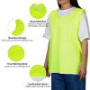 5Pcs Mesh Scrimmage Vests Soccer Basketball Team Training Pinnies Jerseys Shirt For Kids