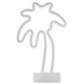 LED Neon Lights Decorative Lamps Neon Signs with Holder Base Night Lights for Home Decor Party Supplies 11 Shape Optional (Option: NeonLEDSignPalmTree)