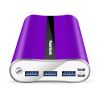 Portable Charger 20000mAh Power Bank Total 5.8A Output 3-USB Ports External
Battery Pack Portable Phone Charger for IOS Phone11/Pro/Max/8/X/XS iPad S