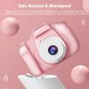 iMounTEK Kids Digital Camera w/ 2.0creen 12MP 1080P FHD Video Camera 4X Digital Zoom Games 32GB Card Supported Shockproof Child Camcorder for 3-10