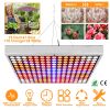 45W LED Grow Light Panel 225 LEDs Plant Grow Lamp Light with Rope Hanger for Indoor Greenhouse Hydroponic Plants Veg Flower Fruits US Plug