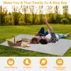 Portable Beach Blanket 4.68 6.6aterproof Foldable Camping Rug Pocket Sandproof Picnic Mat for Camping Picnic Hiking Grass Travel