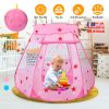 Kids Pop Up Game Tent Prince Princess Toddler Play Tent Indoor Outdoor Castle Game Play Tent Birthday Gift For Kids