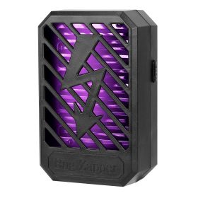 Indoor Plug In Bug Electric Zapper UV Mosquito Insect Killer Lamp Harmless Odorless Noiseless Trap Catcher Repellent For Removing Flies Mosquitoes Gna (Option: ElectricFlyTrapBlack)