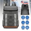 Cooler Backpack 36 Can Leakproof Insulated Cooler Backpack with 25L/6.6Gal for Picnic Camping Beach)king Fishing Travel