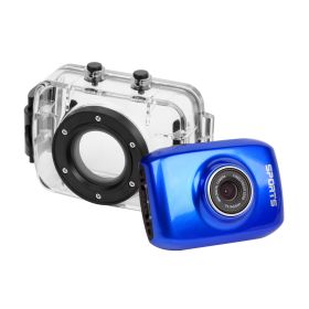 Waterproof  HD Sports DV Action Camcorder (Option: GiftSportDVBlue)