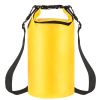Waterproof Dry Bag Roll Top Dry Storage Backpack Keep Gear Dry w/ Detachable Shoulder Strap for Kayaking Rafting Boating Beach Swimming