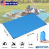 Portable Beach Blanket 4.68 6.6aterproof Foldable Camping Rug Pocket Sandproof Picnic Mat for Camping Picnic Hiking Grass Travel