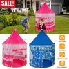 Kids Play Tent Foldable Pop Up Children Play Tent Portable Baby Play House Castle W/ Carry Bag Indoor Outdoor Use