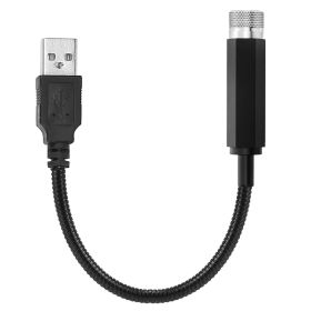 Car Star Projector Night Light Auto Roof Lights Romantic Flexible USB Night Lamp Fit All Cars Ceiling Decoration Light Interior Ambient Atmosphere Lig (Option: CarStarProjectorPPL)