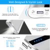 12000mAh Portable Charger with Dual USB Ports 3.1A Output Power Bank Ultra-Compact External Battery Pack Fast Charging for IOS Phone Samsung Xiaomi ZT