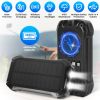 Portable Solar Charger 49800mAh Power Bank External Battery Pack 22.5W PD Fast Charging Built in 4 CablesuW Wireless Charging LED Flashlight for Cam