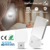LED Night Light Dusk To Dawn Sensor Lamps Plug-in Light for Hallway Kitchen Bathroom
