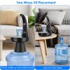 Water Bottle Dispenser Table Top Electric Water Bottle Pump USB Rechargeable Mini Water Jug Dispenser for 1-5 Gallon Water Jugs for Home Kitchen Offic