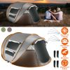 5-8 Person Pop Up Tent Automatic Setup Camping Tent Waterproof Instantåtup Tent with 4 Mosquito Net Windows Carrying Bag for Hiking Climbing Adventu