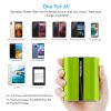 12000mAh Portable Charger with Dual USB Ports 3.1A Output Power Bank Ultra-Compact External Battery Pack Fast Charging for IOS Phone Samsung Xiaomi ZT