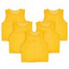 5Pcs Mesh Scrimmage Vests Soccer Basketball Team Training Pinnies Jerseys Shirt For Kids