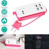 USB Power Strip w/ Surge Protector Fire Retardant 5FT Extension Cord USB Charging Station w/ 4 USB Ports 1AC Socket For Phone Tablet PC