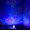Kids Underwater World Projector Lamp Cordless Battery-Powered LED Night Light Colorful Decoration Holiday Lights