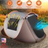 3-4 Person Pop Up Tent Automatic Setup Camping Tent Waterproof Instantåtup Tent with 2 Mosquito Net Windows Carrying Bag for Hiking Climbing Adventu