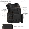 Adults Tactical Vest Military Airsoft Paintball Vest Camouflage Combat Vest for Hunting Army Fans CS War Game