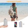 Portable Beach Blanket 4.68 6.6aterproof Foldable Camping Rug Pocket Sandproof Picnic Mat for Camping Picnic Hiking Grass Travel