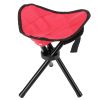 Folding Tripod Stool Outdoor Foldable Travel Chair Portable Stable Seat For Camping Fishing Travel Hiking Garden Beach