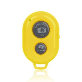 Unique Wireless Shutter Remote Controller for Android and iOS Devices (Option: ToolCameraRemoteYellow)