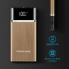20800mAh Power Bank 76.96W External Battery Pack 3.1A Dual USB Charge Ports w/ LCD Display Flashlight Travel