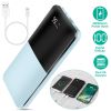 20000mAh Portable Charger Power Bank External Battery Pack w/ Digital Display Dual USB Charge Ports