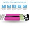 Portable Charger 20000mAh Power Bank Total 5.8A Output 3-USB Ports External
Battery Pack Portable Phone Charger for IOS Phone11/Pro/Max/8/X/XS iPad S