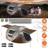 5-8 Person Pop Up Tent Automatic Setup Camping Tent Waterproof Instantåtup Tent with 4 Tent Poles 2 Mosquito Net Windows Carrying Bag for Hiking Cli