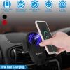 Smart Car Wireless Charger Auto Sensing Phone Holder 10W Qi Fast Charging Air Vent Mount Fit for iPhone 13/12/Pro Fit for Samsung S20/S10/S10+