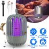 900V High Voltage Cordless Indoor Bug Zapper Type C Rechargeable Mosquito Lamp Trap Portable Electric Mosquito Killer with Hanging Strap Night Light f