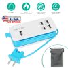 USB Power Strip w/ Surge Protector Fire Retardant 5FT Extension Cord USB Charging Station w/ 4 USB Ports 1AC Socket For Phone Tablet PC