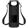 Floating Waterproof Dry Bag Floating Dry Sacks with Observable Window 20L Roll Top Lightweight Dry Storage Bag for Kayaking Rafting Boating Swimming C