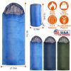 Camping Sleeping Bags for Adults Teens Moisture-Proof Hiking Sleep Bag with Carry Bag 32-50? for Spring Autumn Winter Seasons