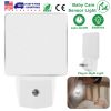 LED Night Light Dusk To Dawn Sensor Lamps Plug-in Light for Hallway Kitchen Bathroom