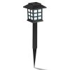 4Pcs Solar Pathway Lights Outdoor Garden Solar Lights Waterproof Landscape Solar Lawn Lamps For Yard Driveway Walkway Patio