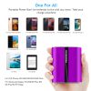 12000mAh Portable Charger with Dual USB Ports 3.1A Output Power Bank Ultra-Compact External Battery Pack Fast Charging for IOS Phone Samsung Xiaomi ZT