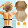 Ladies Summer Sun Hats Women Wide Brim Straw Floppy Panama Cap Roll up Beach Hat Packable Summer Cap For Women