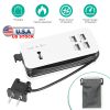 USB Power Strip w/ Surge Protector Fire Retardant 5FT Extension Cord USB Charging Station w/ 4 USB Ports 1AC Socket For Phone Tablet PC